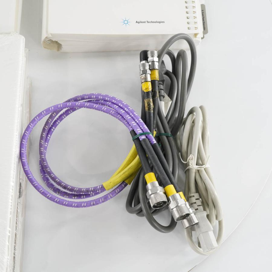8日保証 Agilent 8714ET RF NETWORK ANALYZER ネットワークアナライザー CFG002 300kHz-3000MHz 【ＫＩＮ】 電源コード 取扱...[05160-0002]