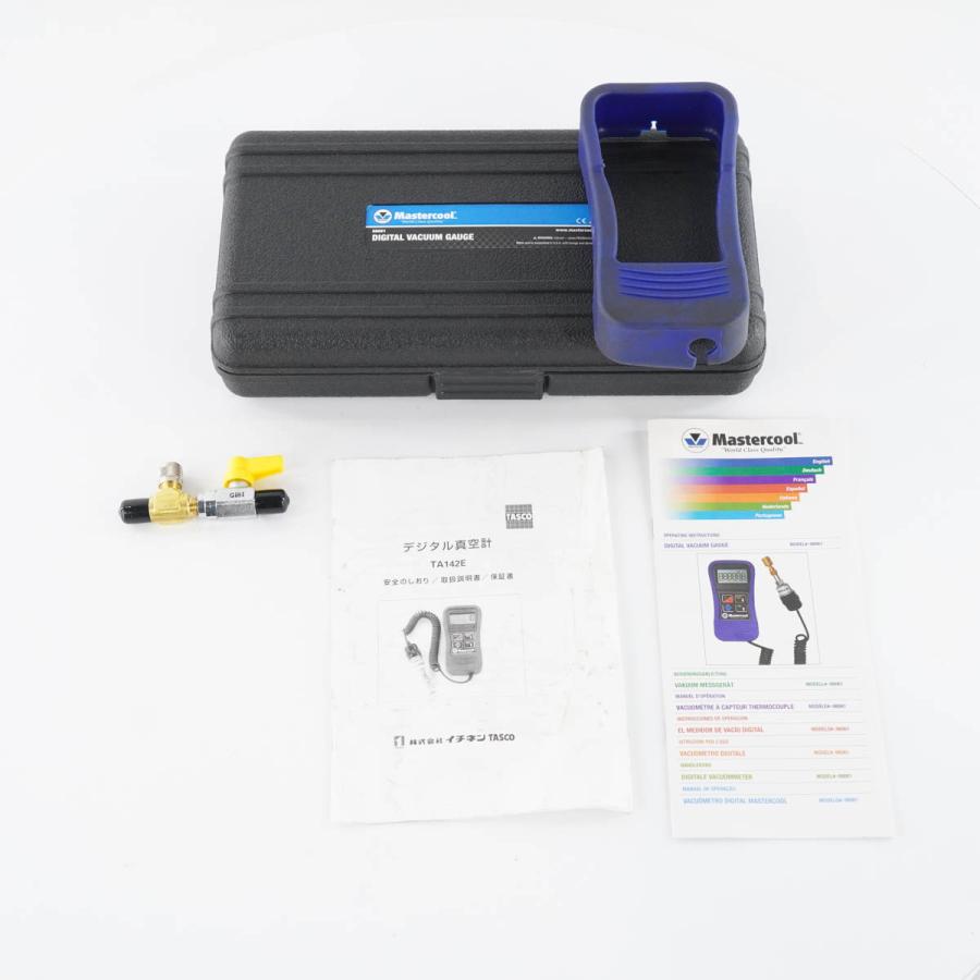 [DW]USED 8日保証 TASCO TA142E Mastercool DIGITAL VACUUM GAUGE デジタル真空計 取扱説明