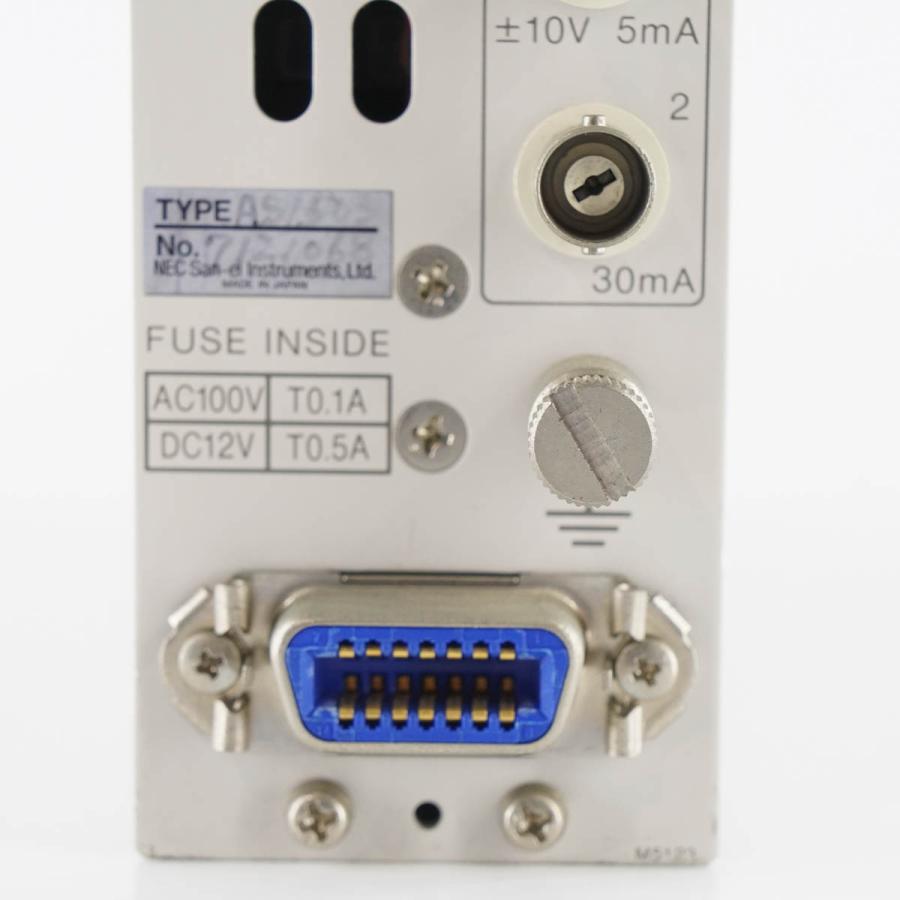[DW]USED 8日保証 6台入荷 NEC AS1503 STRAIN AMPLIFIER ストレンアンプ 動ひずみ測定器 [05184 ...