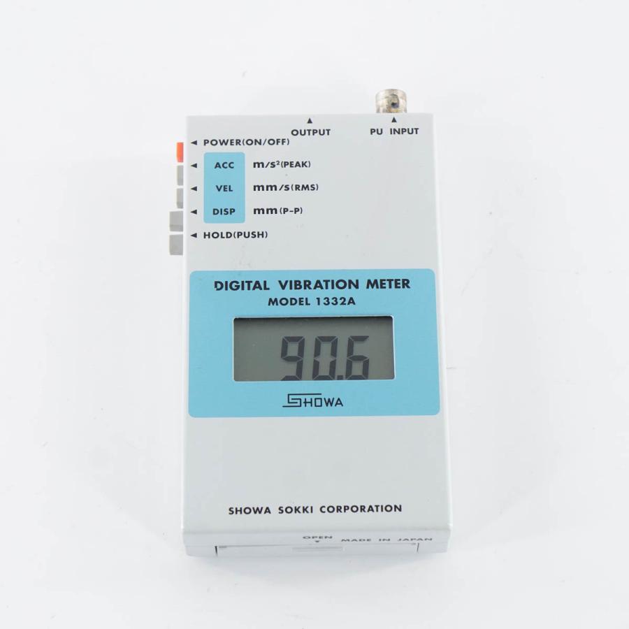 [DW]USED 8日保証 SHOWA SOKKI 1332A デジバイブロ DIGITAL VIBRATION METER ポータブル振動計 ...