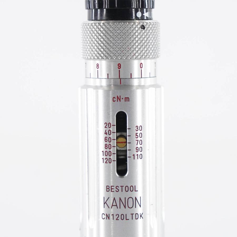 [PG]USED 8日保証 KANON CN120LTDK TORQUE SCREW DRIVER 空転式トルクドライバー 取扱説明書 ...