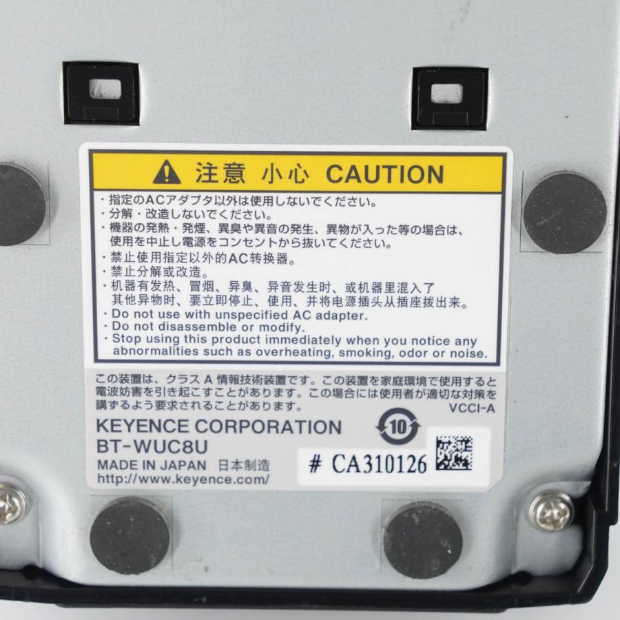 JB]USED 現状販売 KEYENCE BT-W85 ハンディターミナル ACアダプター