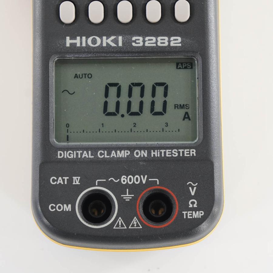 [DW]USED 8日保証 校正2024年1月まで有効 HIOKI 3282 DIGITAL CLAMP ON HiTESTER デジタル ...