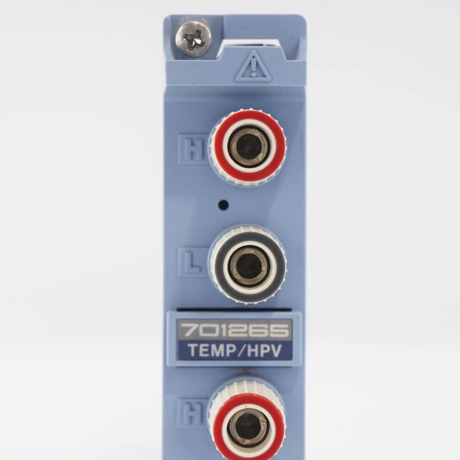 [DW]USED 8日保証 3台入荷 校正2024年2月まで有効 YOKOGAWA 701265 TEMPERATURE HIGH ...