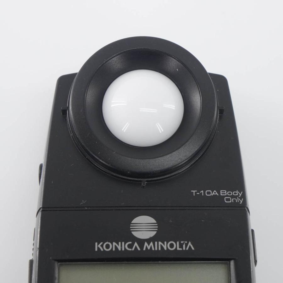 [JB]USED 現状販売 KONICA MINOLTA T10A ILLUMINANCE METER 照度計 ACアダプター 取扱説明書 [052360010] 052360010