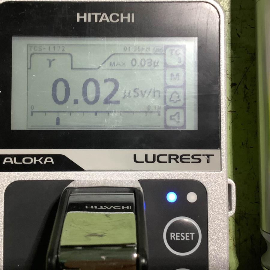 8日保証 04/2022CAL ALOKA TCS-1172 LUCREST TDC-9111 γ SURVEY METER シンチレーションサーベイメーター 放射線...[05236-0017] 【処分】