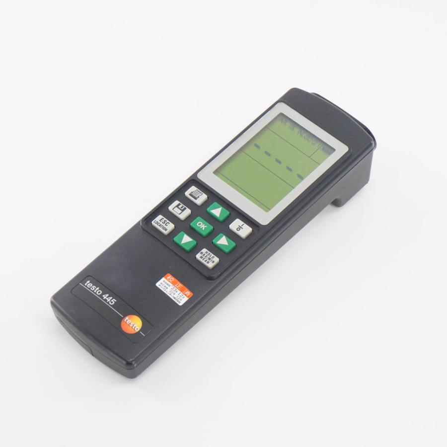 [JB]USED 現状販売 TESTO 445 ベーン式風速計 VAC計測器 多機能環境測定器 取扱説明書 [05236-0122] : ソク ...