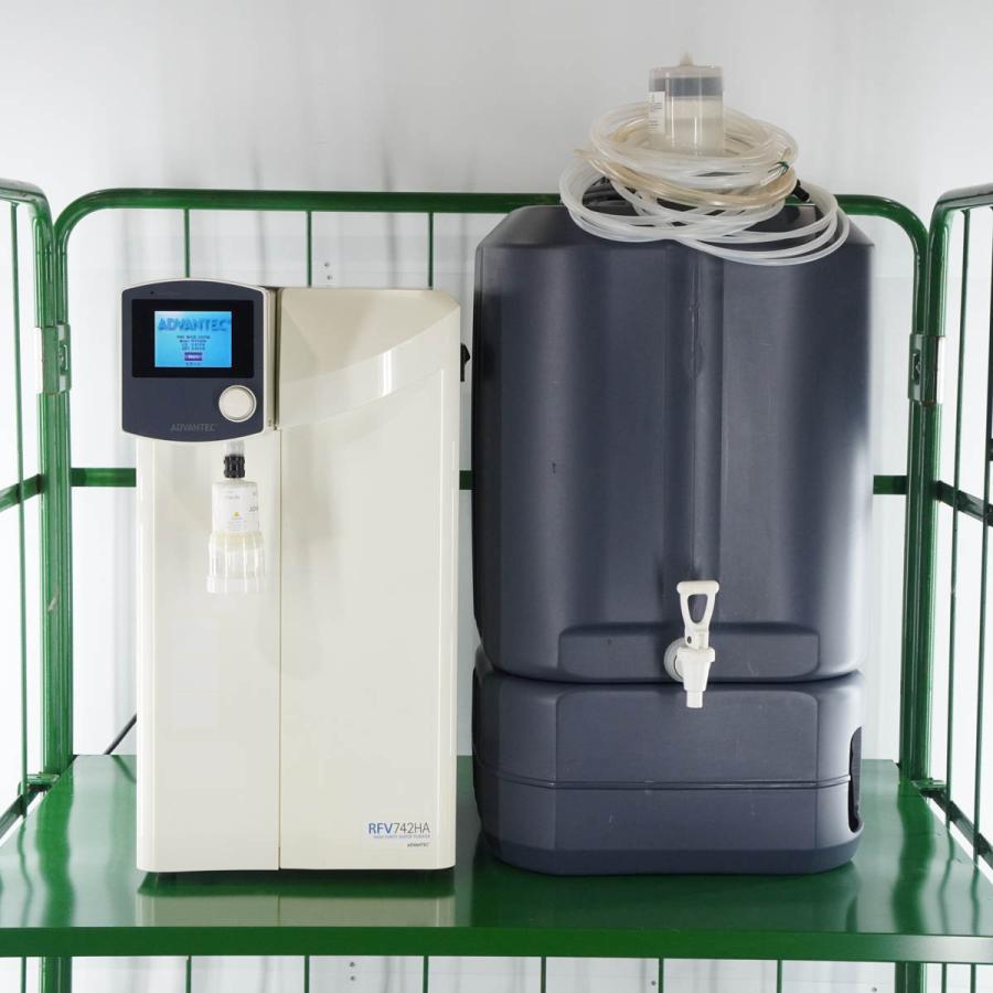 [DW]USED　8日保証　ADVANTEC　RFV742HA　PURITY　高純度純水製造装置　WATER　PURIFIER　HIGH　[05251-0016]