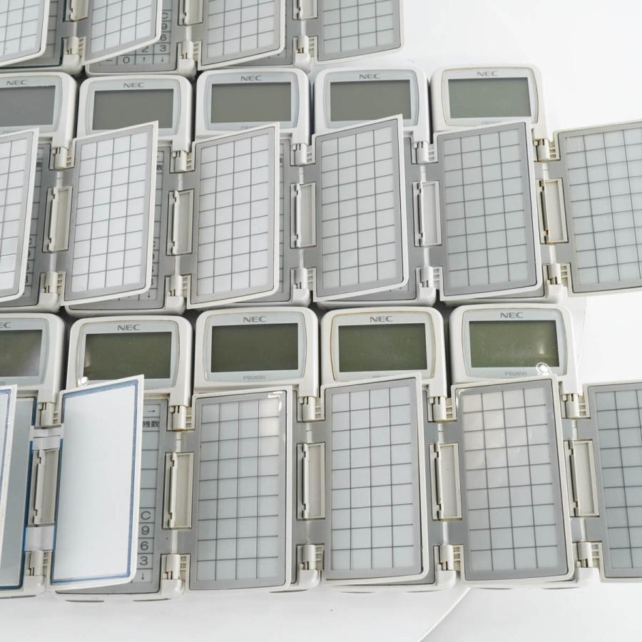[PG]USED 8日保証 20台セット NEC PB2600 PW-PS67-18 ハンディターミナル オーダーエントリーシステム PW ...