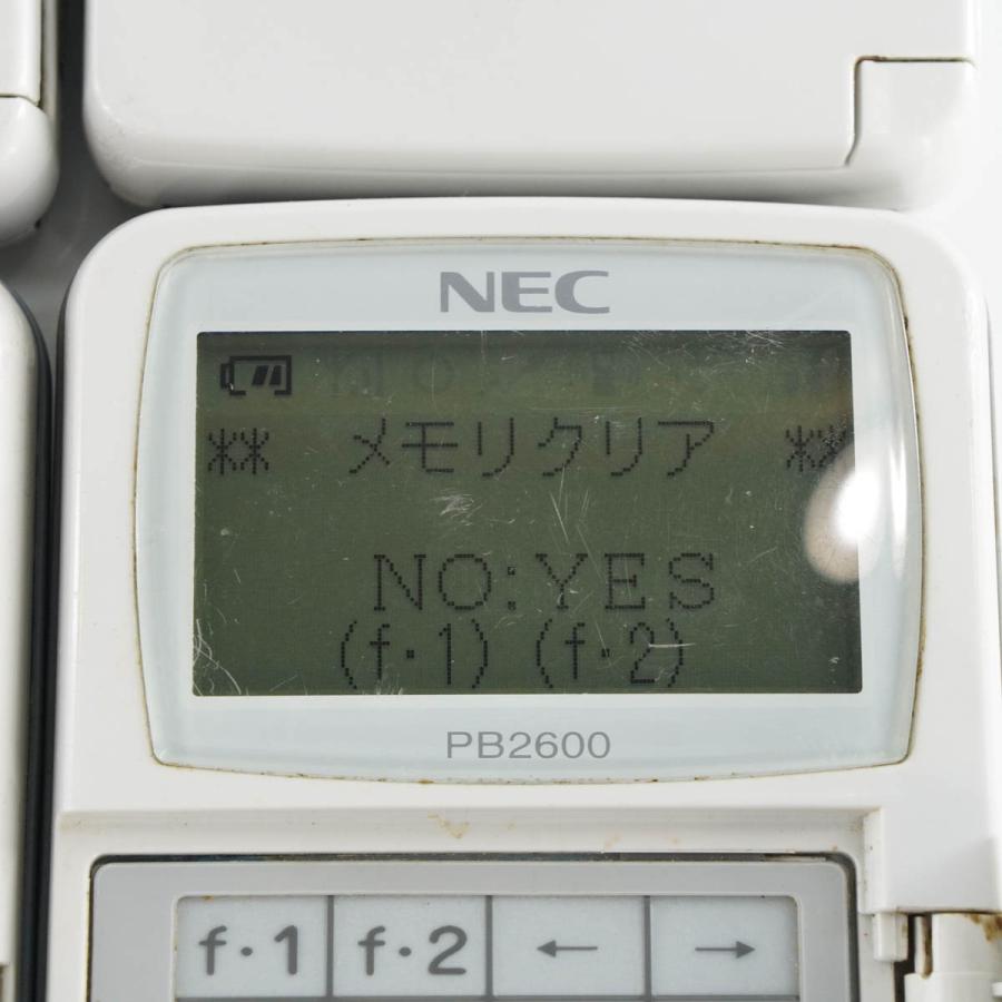 [PG]USED 8日保証 20台セット NEC PB2600 PW-PS67-18 ハンディターミナル オーダーエントリーシステム PW ...
