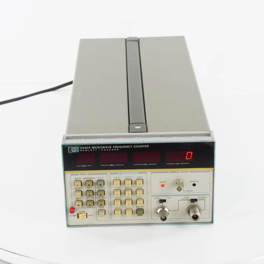 [JB]USED 現状販売 hp 5342A MICROWAVE FREQUENCY COUNTER マイクロ波周波数カウンター OPT
