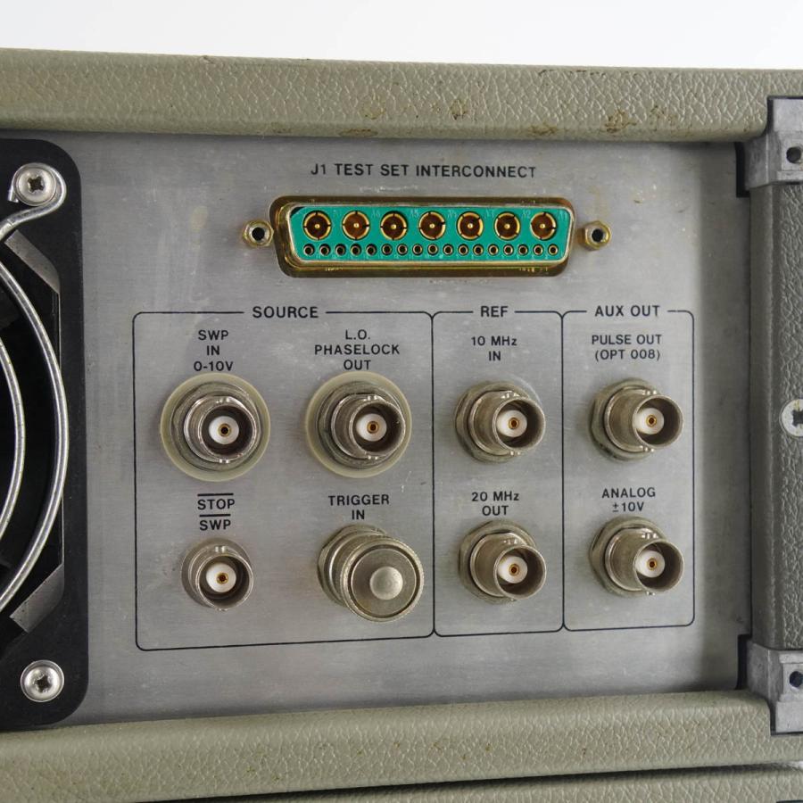 [JB]USED 現状販売 hp 8510B NETWORK ANALYZER ネットワークアナライザー OPT 010 85101B ...