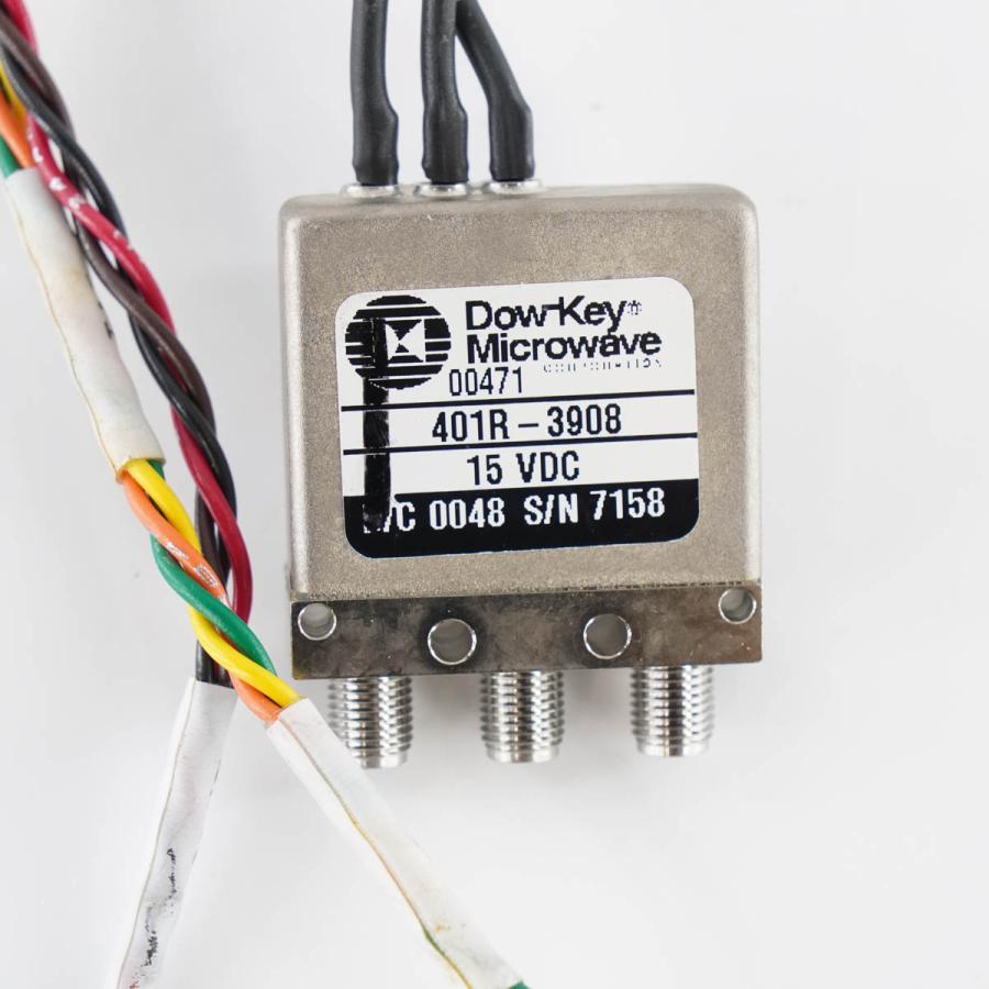 [DW]USED 8日保証 セット DowKey Microwave 401R-3908 同軸リレー 15VDC [05284-0412 ...