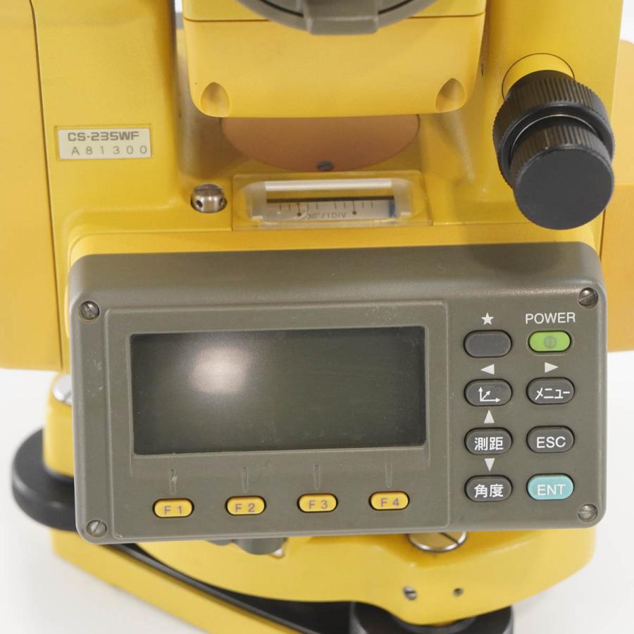現状販売 TOPCON CS-235WF Total Station トータルステーション 【ＫＢＭ】 測量機 [05307-0026]