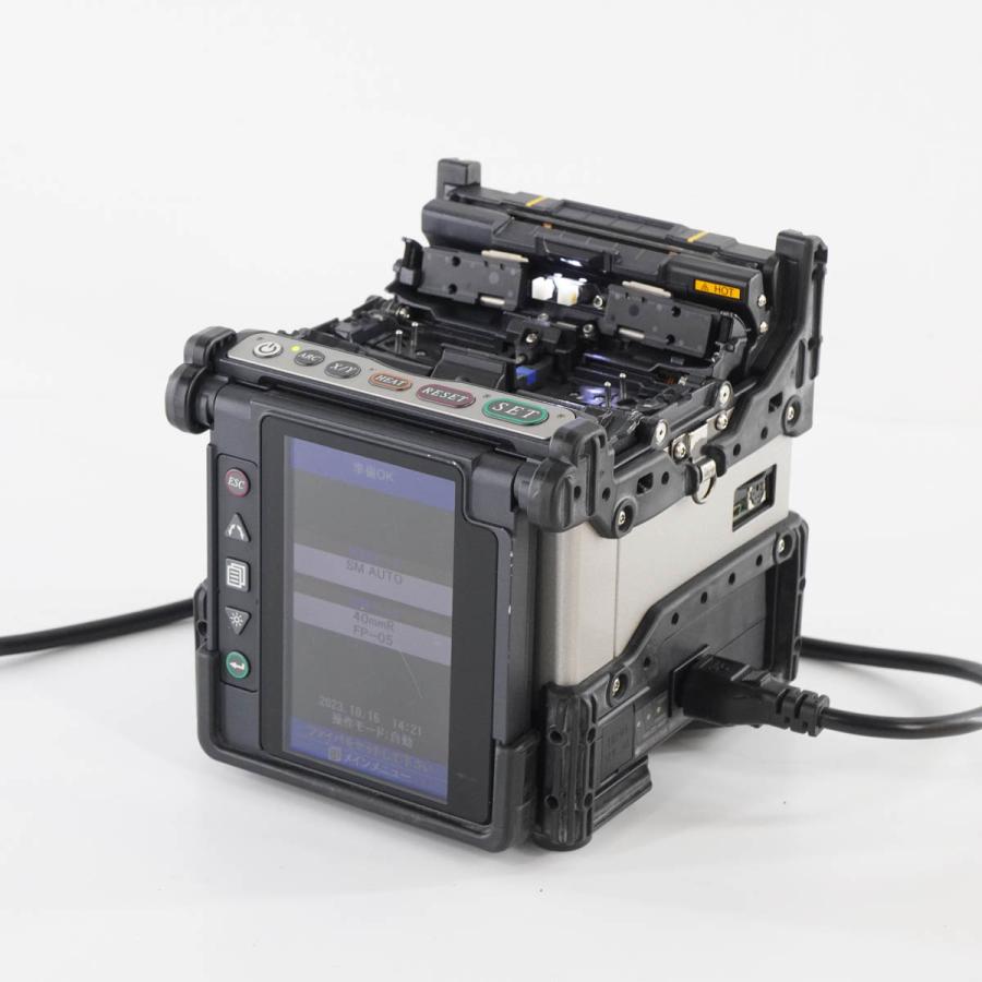 DW]USED 8日保証 全放電559回 Fujikura 19R 光ファイバ融着接続機