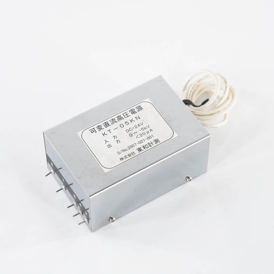 確認用54番 DW]USED 8日保証 10台入荷 東和計測 KT-05KN 可変直流高圧電源 [05326