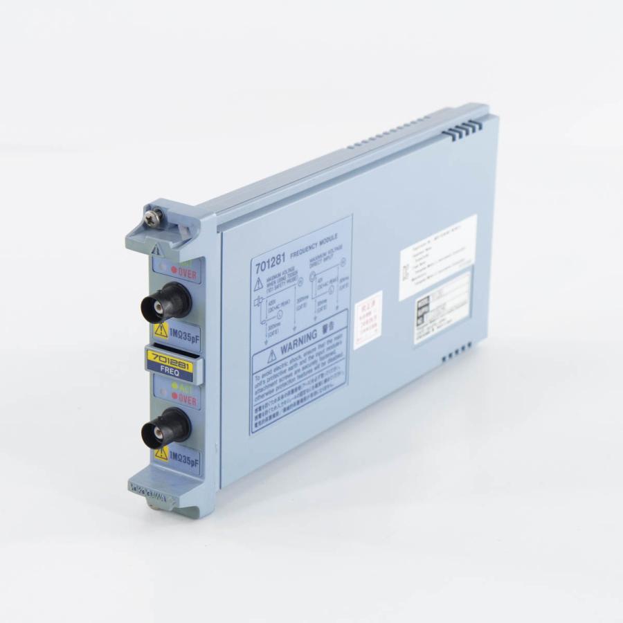 [DW]USED 8日保証 校正2024年6月まで有効 YOKOGAWA 701281 FREQUENCY MODULE 周波数モジュール ...