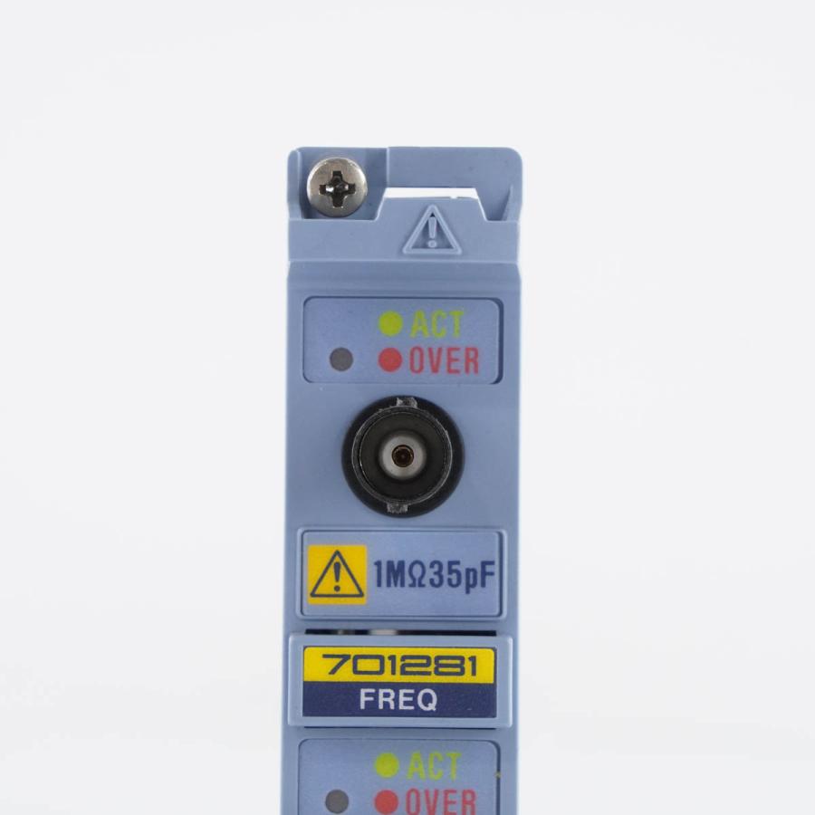 [DW]USED 8日保証 校正2024年6月まで有効 YOKOGAWA 701281 FREQUENCY MODULE 周波数モジュール ...