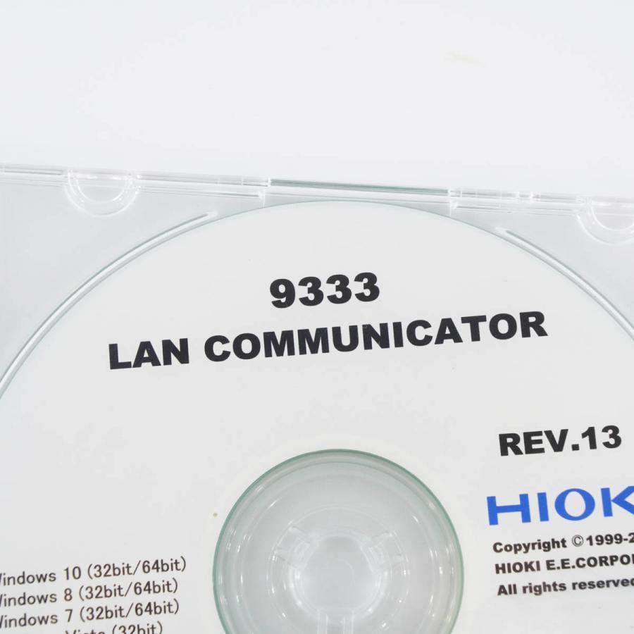 [DW]USED 8日保証 HIOKI 9333 REV.13 Ver.1.12 LAN COMMUNICATOR LANコミュニケーター ...
