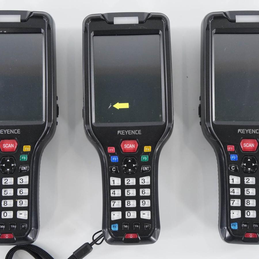 PG]USED 8日保証 3台セット 動作確認済 KEYENCE BT-W300 ハンディ