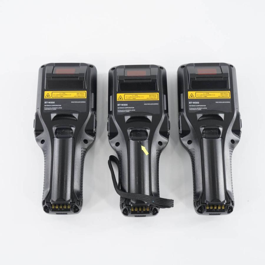 PG]USED 8日保証 3台セット 動作確認済 KEYENCE BT-W300 ハンディ