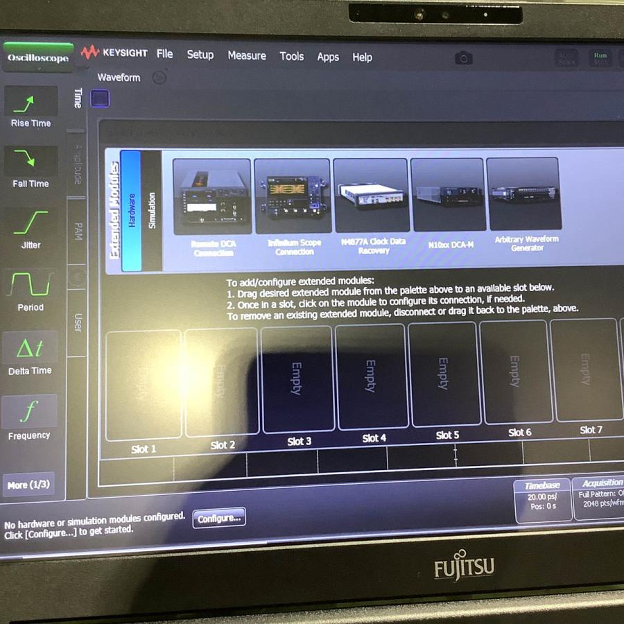 [DW]USED 8日保証 Keysight N1010100A/R-B6A-001-L FlexDCA N1000-Series ...
