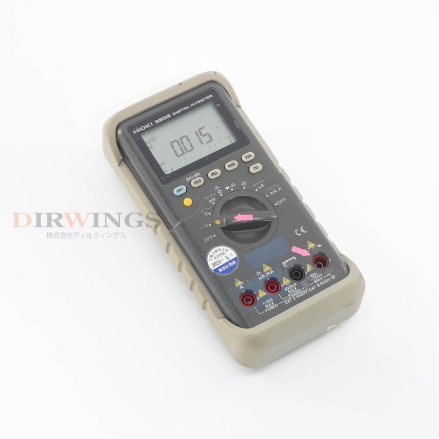 DW]USED 8日保証 校正2024年5月有効期限 HIOKI 3802 DIGITAL