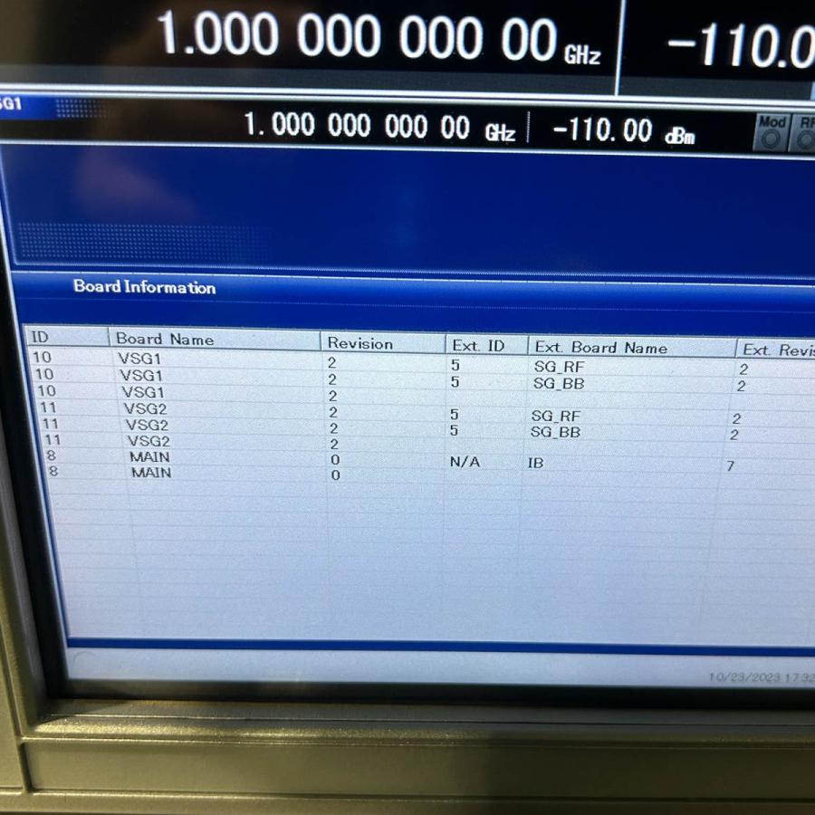 [DW]USED 8日保証 Anritsu MG3710A Vector Signal Generator ベクトルシグナルジェネレーター 信号発生器 OPT 032 041 045 ...[05367-0098]｜dirwings｜19