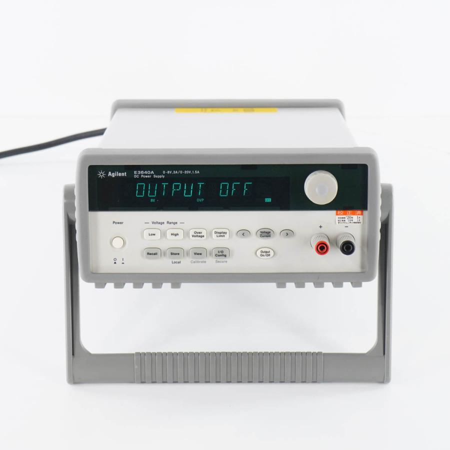 [DW]USED 8日保証 01/2019CAL Agilent E3640A DC Power Supply DC電源 ベンチ電源 [05397-0002]｜dirwings｜03