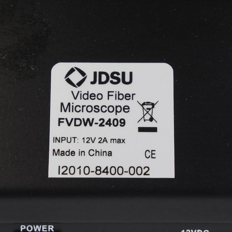 [DW]USED 8日保証 JDSU FVDW-2409 Video Fiber Microscope ビデオファイバーマイクロスコープ ...