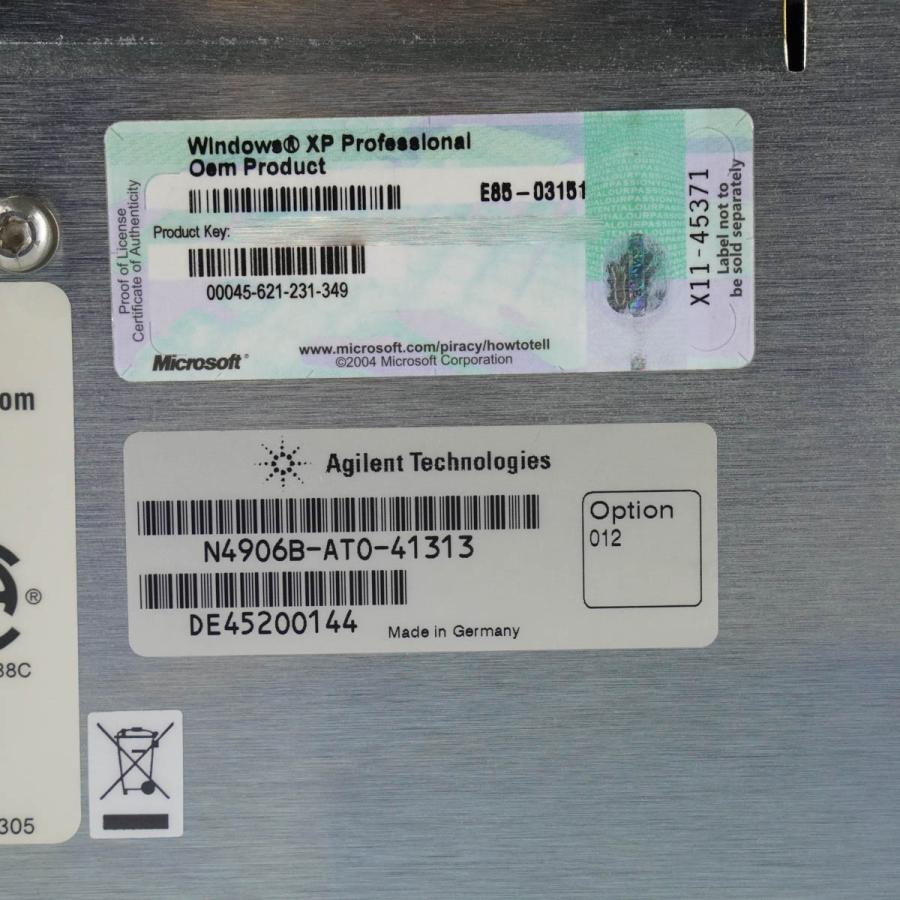 [JB]USED 現状販売 Agilent N4906B ATO-41313 Serial BERT Bit Error Rate ...