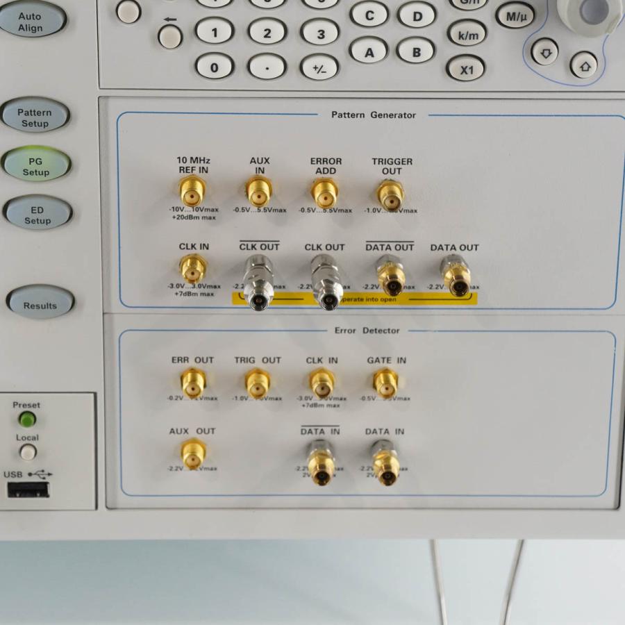 [JB]USED 現状販売 Agilent N4906B ATO-41313 Serial BERT Bit Error Rate ...
