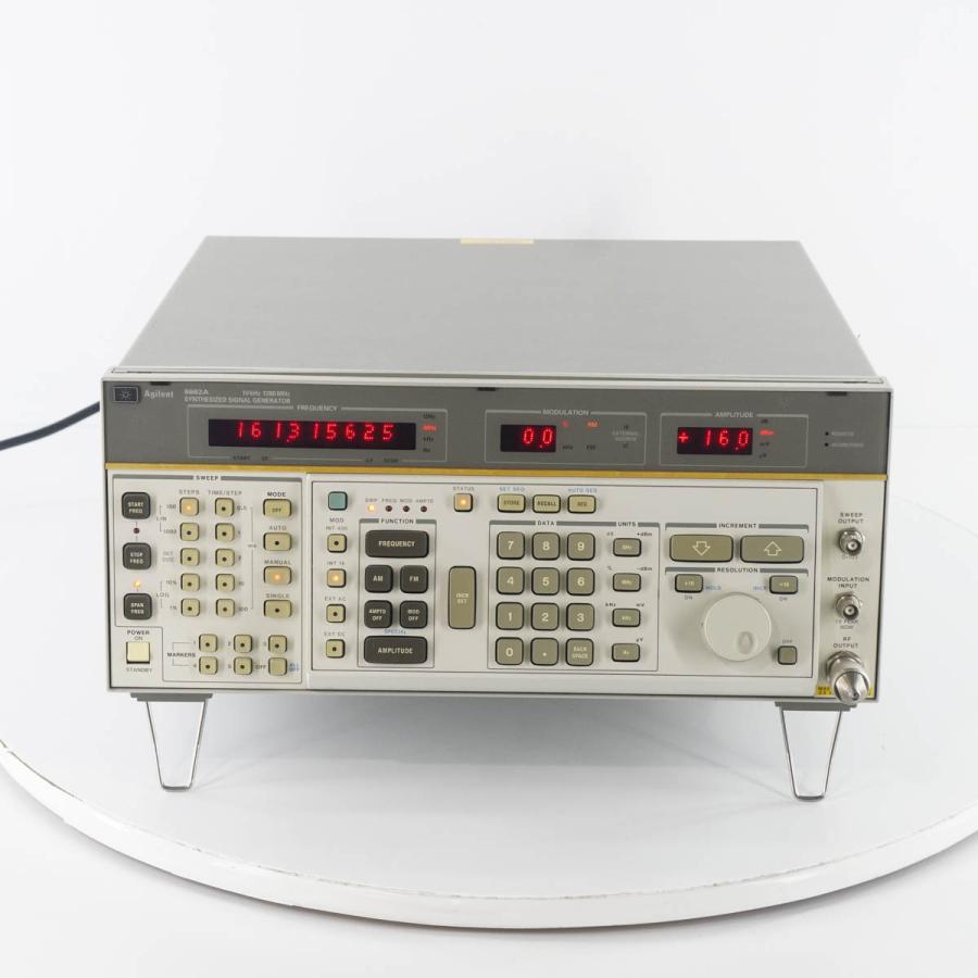 DW]USED 8日保証 Agilent 8662A SYNTHESIZED SIGNAL GENERATOR シンセ