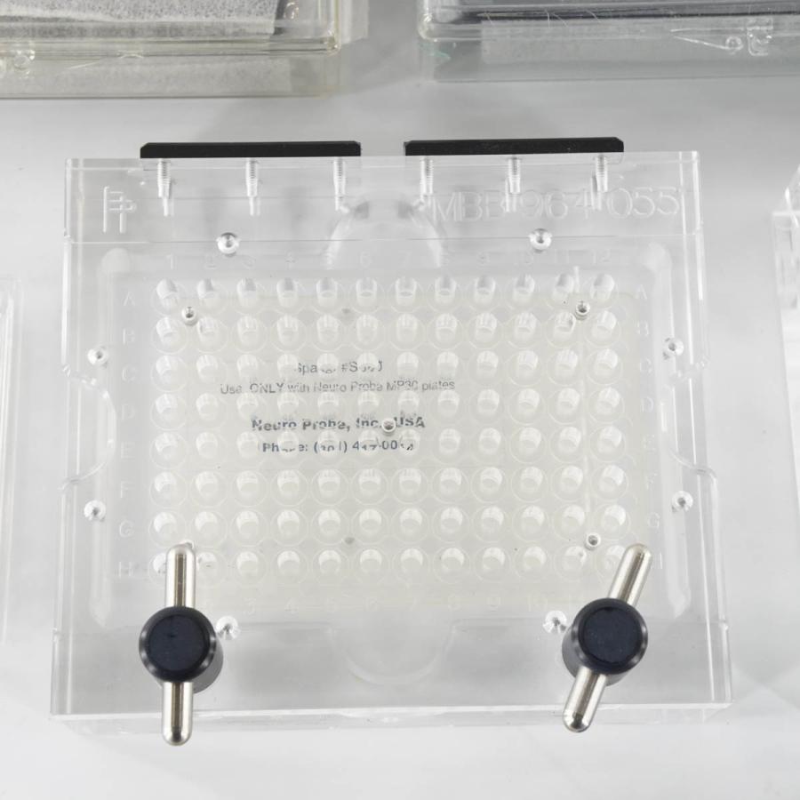 8日保証 セット Neuro Probe MBA961 014 MBB964 055 96穴マイクロプレートチャンバー 【デュアルアームプロ】 [05424-0025]