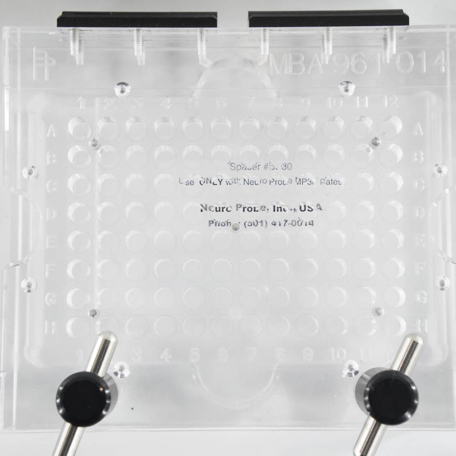 8日保証 セット Neuro Probe MBA961 014 MBB964 055 96穴マイクロプレートチャンバー 【デュアルアームプロ】 [05424-0025]