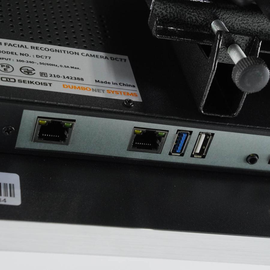 [PG]USED 8日保証 2台入荷 DUMBONET SYSTEMS DC77 AI顔認証サーモグラフィーカメラ 体温測定 体温計 高速顔 ...