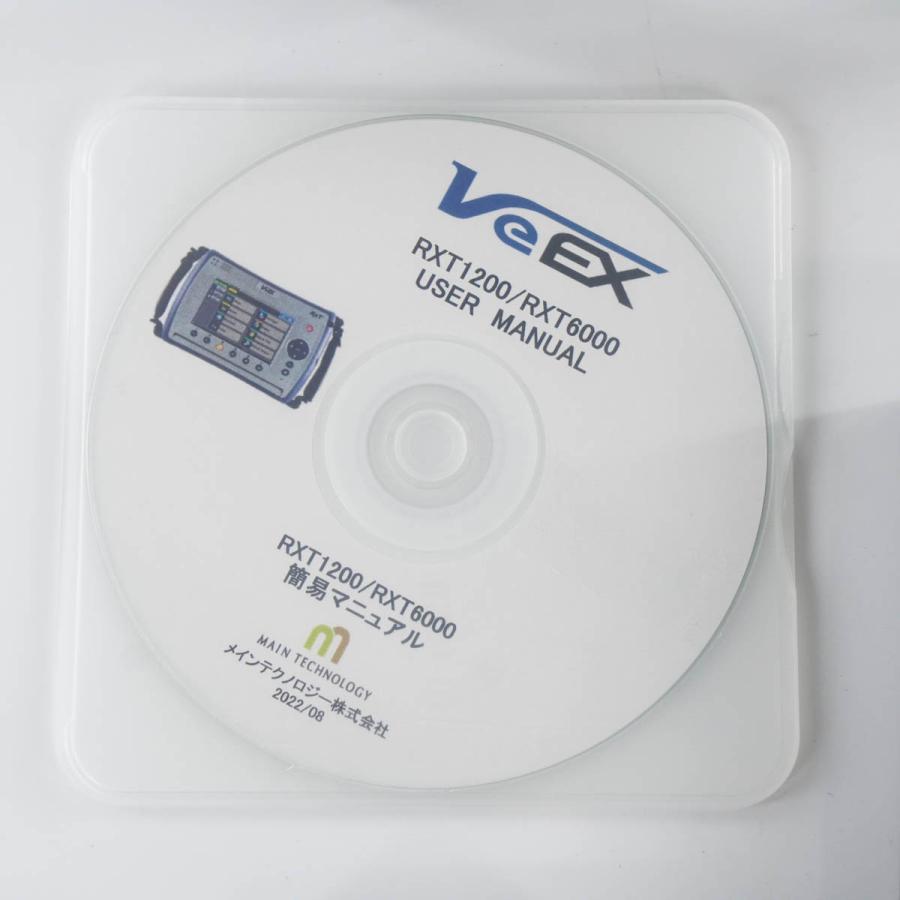 [DW]USED 8日保証 08/2022CAL VeEX RXT-6000 Universal Ethernet Test Module ...
