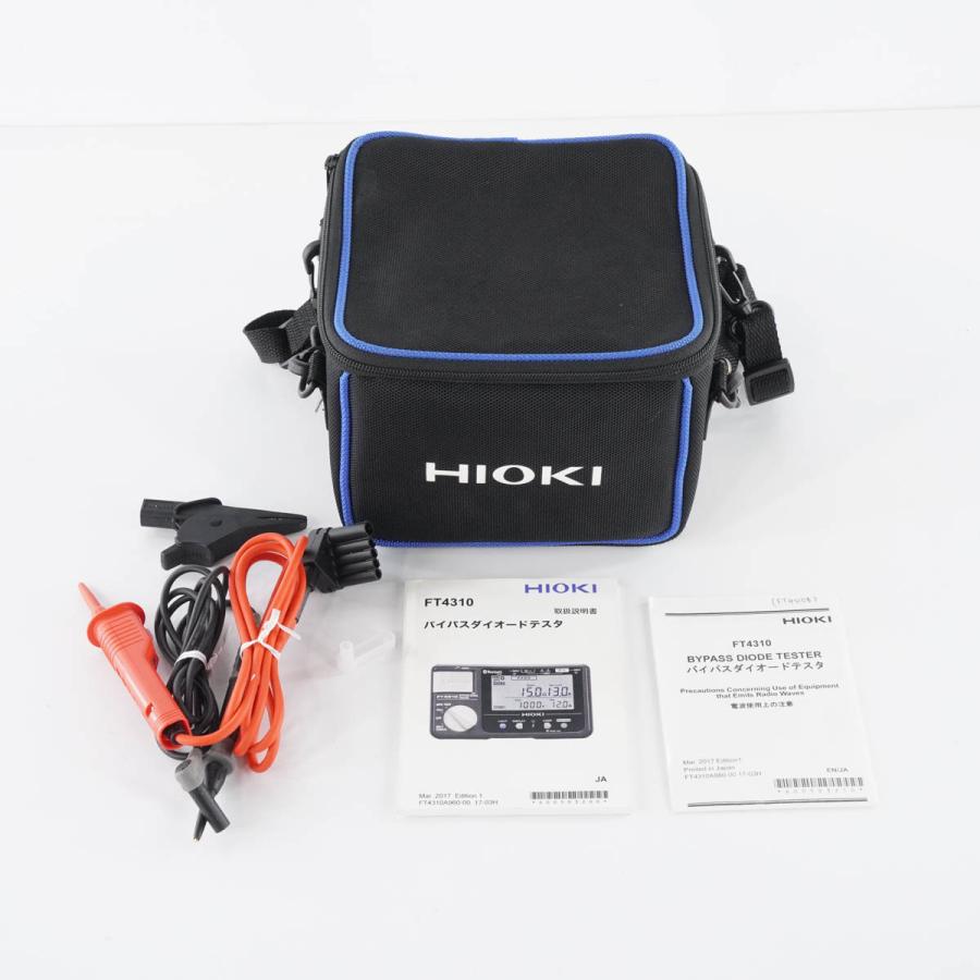 [DW]USED 8日保証 10/2021CAL HIOKI FT4310 BYPASS DIODE TESTER バイパスダイオードテスター
