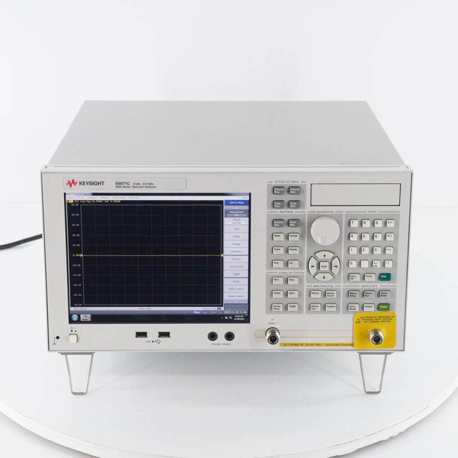 [DW]USED 8日保証 Keysight E5071C ATO-65648 ENA Series Network Analyzer ...