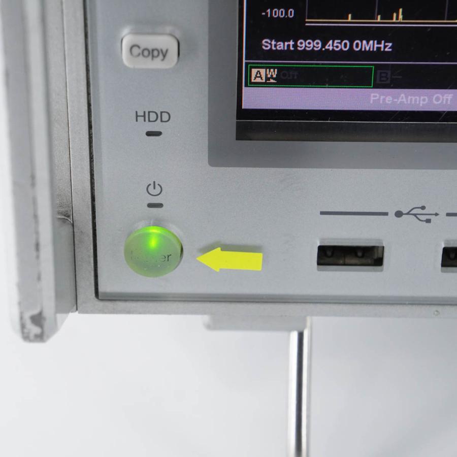 [DW]USED 8日保証 Anritsu MS2691A Signal Analyzer シグナルアナライザー OPT 001 003 008 MA24106A 50Hz-13.5GHz 電源コ...[05509-0076]｜dirwings｜06
