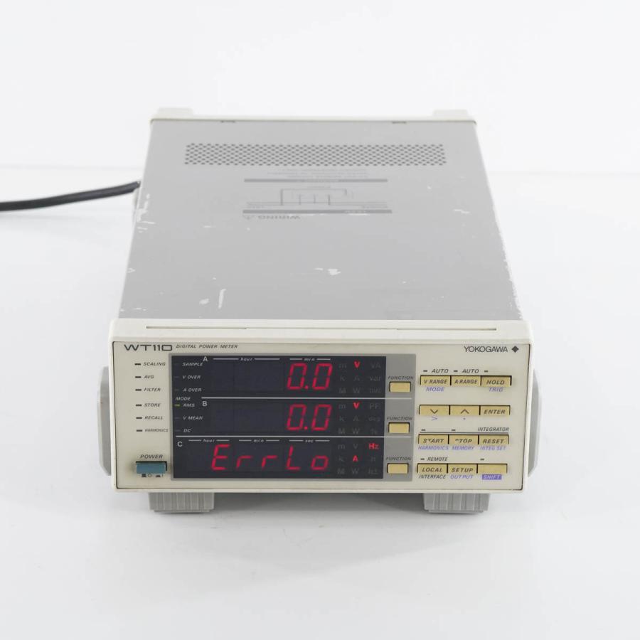 [DW]USED 8日保証 YOKOGAWA WT110 253401-C1-0-M/HRM DIGITAL POWER METER デジタルパワーメータ― [05523-0003]｜dirwings｜03