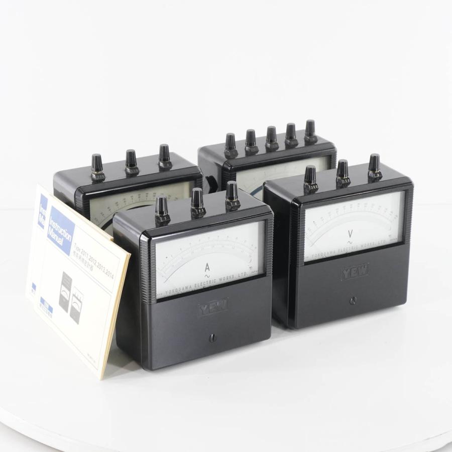 横河電機 電圧計◆VOLTS　A.C. TYPE：2013◆YEW◆4 横河電機 電圧計◇VOLTS A.C. TYPE：2013◇YEW◇4