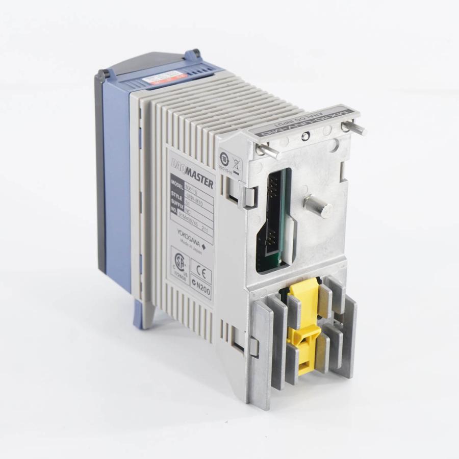 8日保証 2台入荷 10/2022CAL YOKOGAWA MX110-UNV-M10 NC DAQMASTER 10CH 中速ユニバーサル入力モジュール 【麹】 取扱説...[05604-0096]