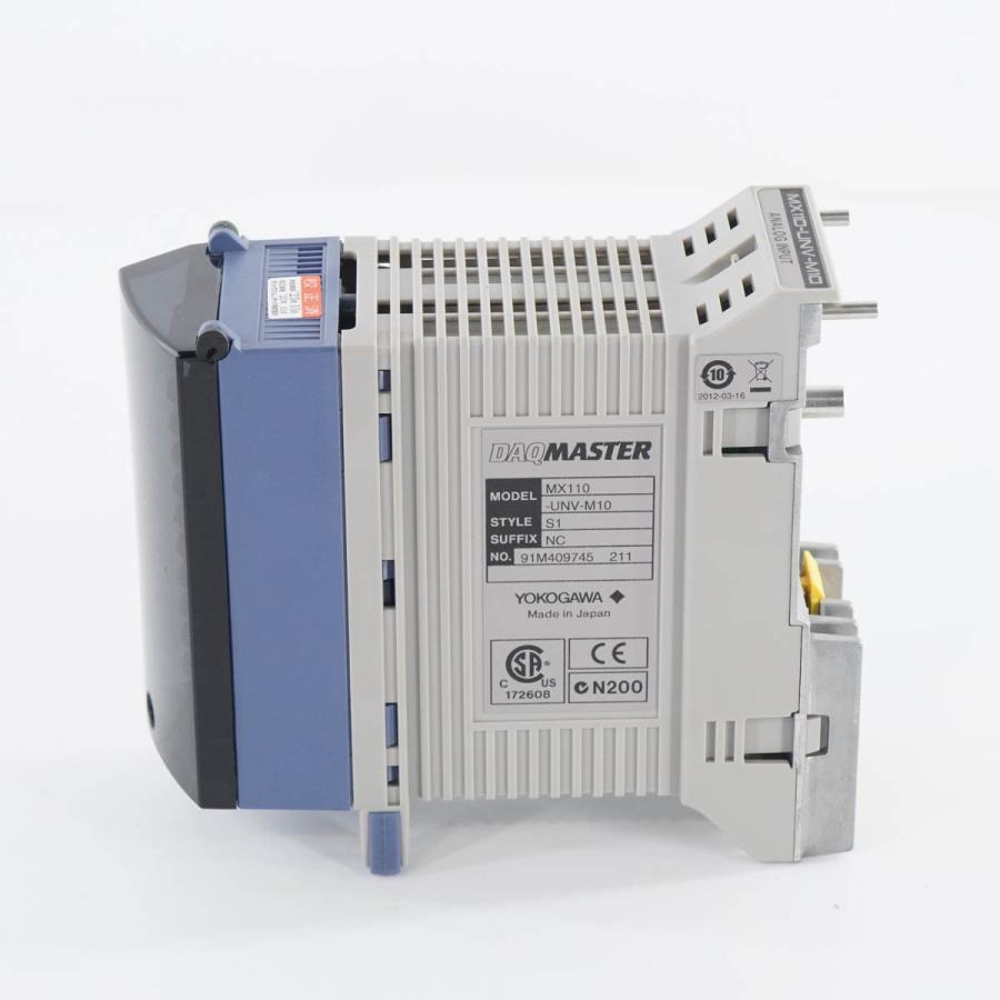 8日保証 2台入荷 10/2022CAL YOKOGAWA MX110-UNV-M10 NC DAQMASTER 10CH 中速ユニバーサル入力モジュール 【麹】 取扱説...[05604-0096]