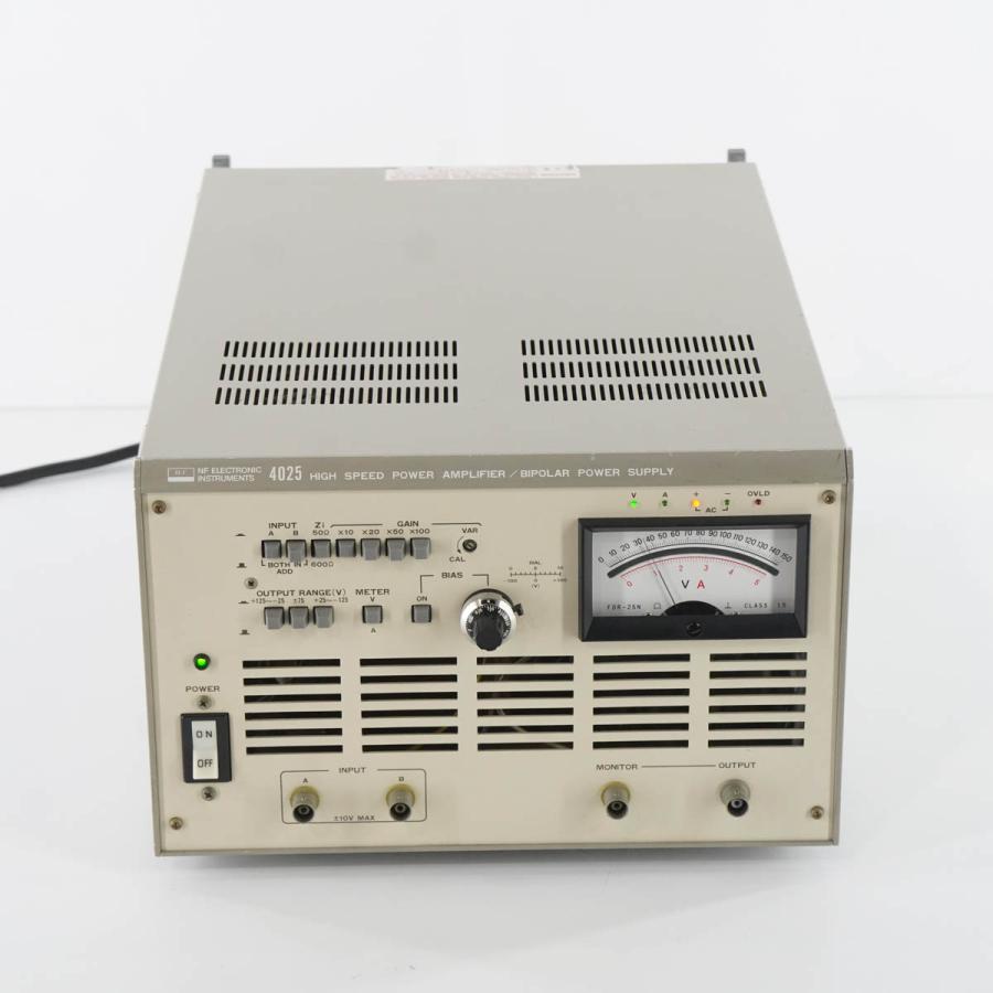 DW]USED 8日保証 NF 4025 4000Series HIGH SPEED POWER AMPLIFIER