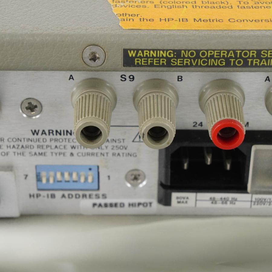 [DW]USED 8日保証 Agilent 11713A ATTENUATOR / SWITCH DRIVER アッテネーター スイッチ ...