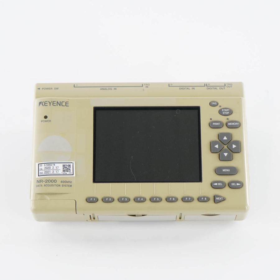JB]USED 保証なし KEYENCE NR-2000 DATA ACQUISITION SYSTEM モバイル