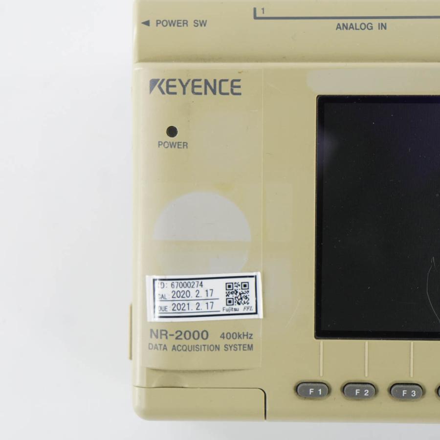 JB]USED 保証なし KEYENCE NR-2000 DATA ACQUISITION SYSTEM モバイル