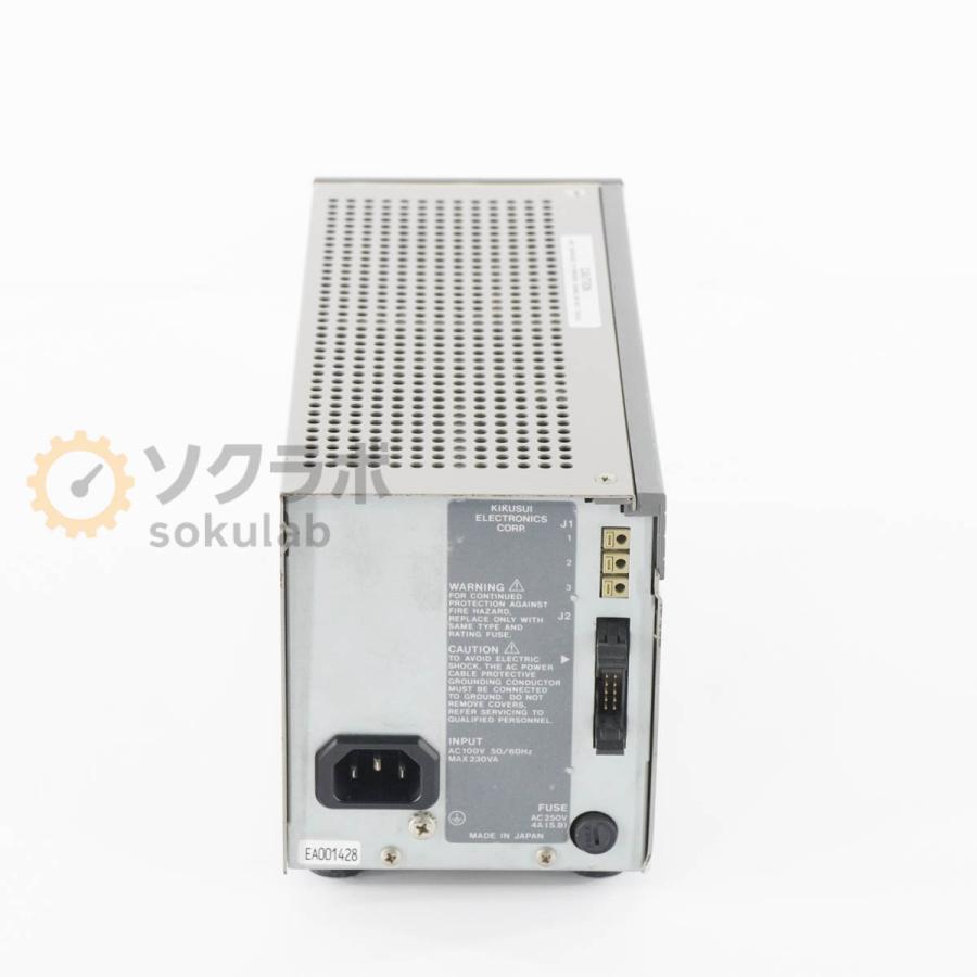 JB]USED ジャンク KIKUSUI PMC18-3A REGULATED DC POWER SUPPLY 直流