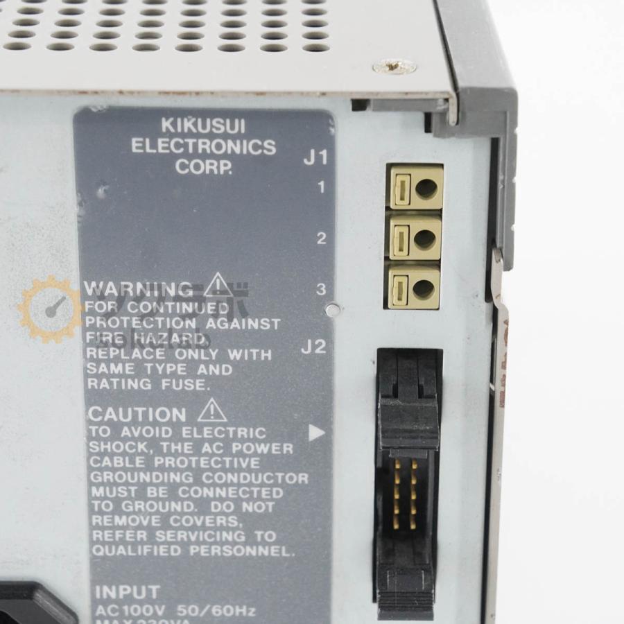 JB]USED ジャンク KIKUSUI PMC18-3A REGULATED DC POWER SUPPLY 直流